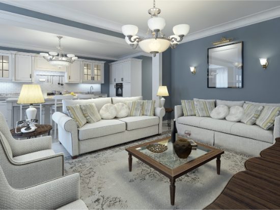 large room painting cost
