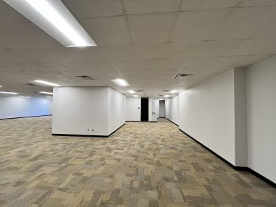 repainted empty office suite