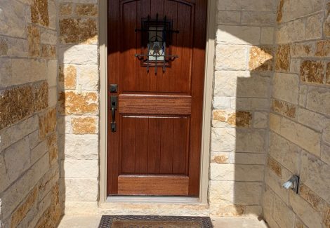 Door Staining Project