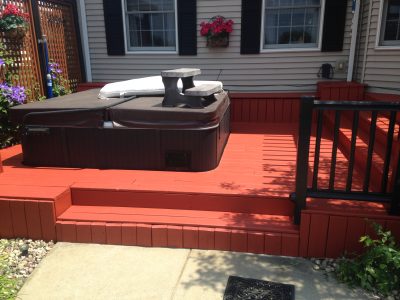 Deck Painters near Crown Point Indiana