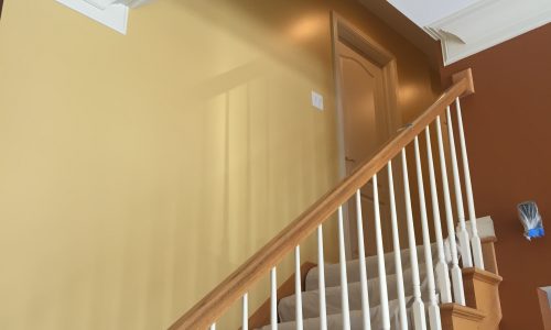 Interior Stairway Painting Crown Point, IN