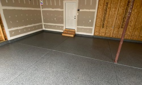 Residential Garage Polyaspartic Floor Coating