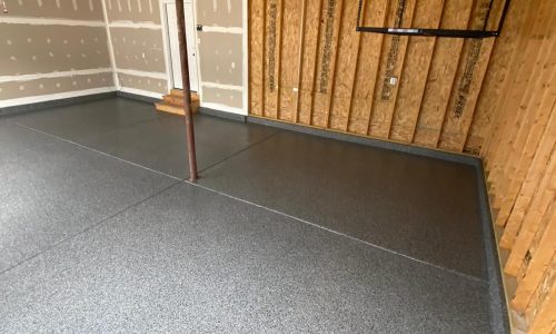 Residential Garage Polyaspartic Floor Coating