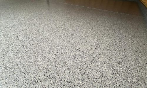 Residential Garage Polyaspartic Floor Coating