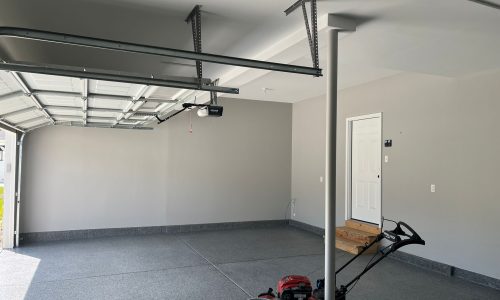 Garage Interior Finished Drywall