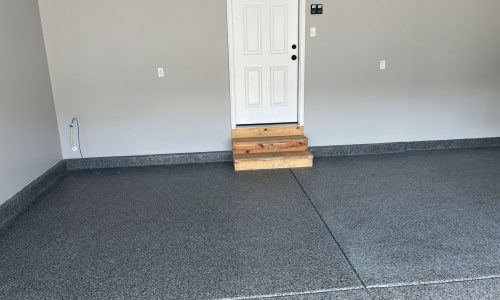 Residential Garage Polyaspartic Floor Coating