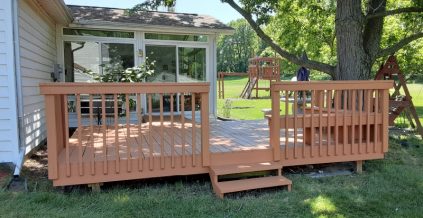 Residential Deck Painting