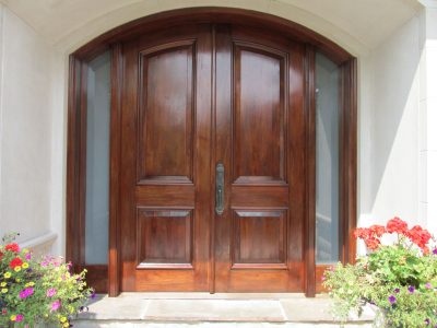 Front Door Staining by CertaPro house painters in Oakville - Burlington, ON