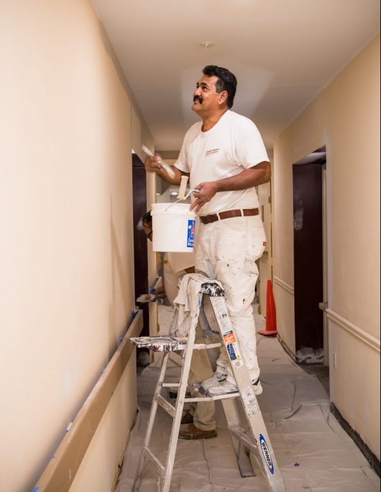 assisted living facility interior painting