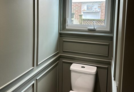 Residential Bathroom Colour Drenching