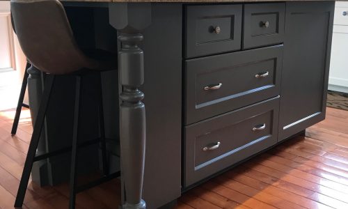 Painted Kitchen Island