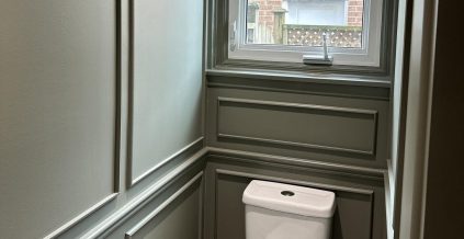 Residential Bathroom Colour Drenching