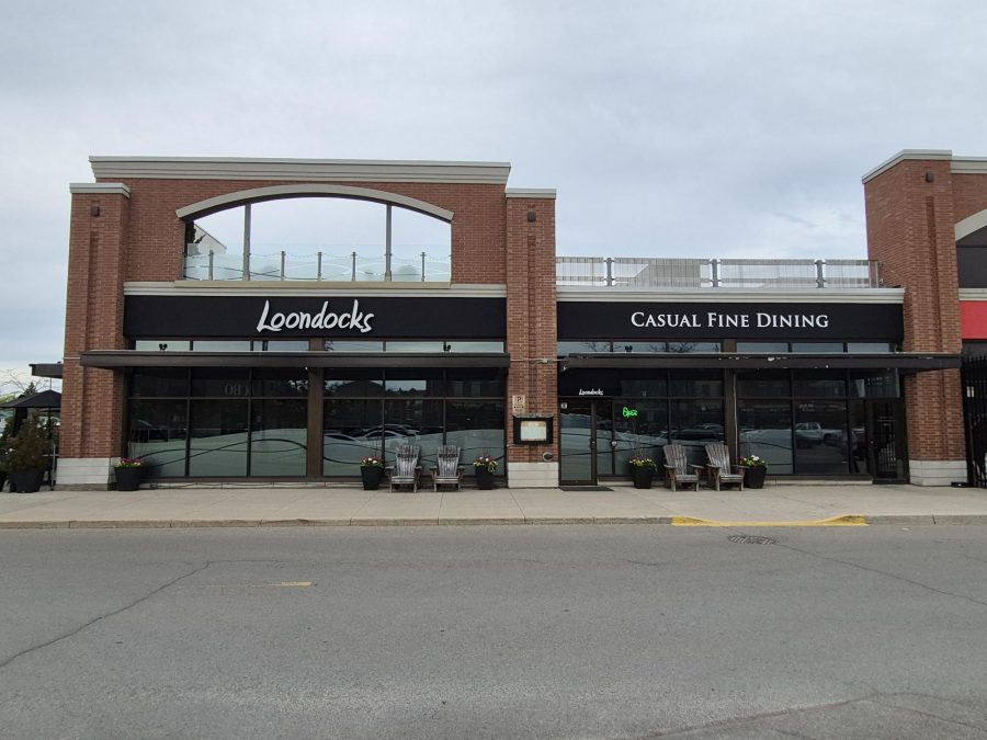 photos of restaurant storefront exterior after painting Preview Image 1