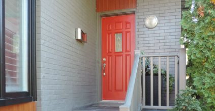 Red Exterior Front Door