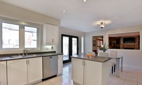 Kitchen Cabinet Repainting Project