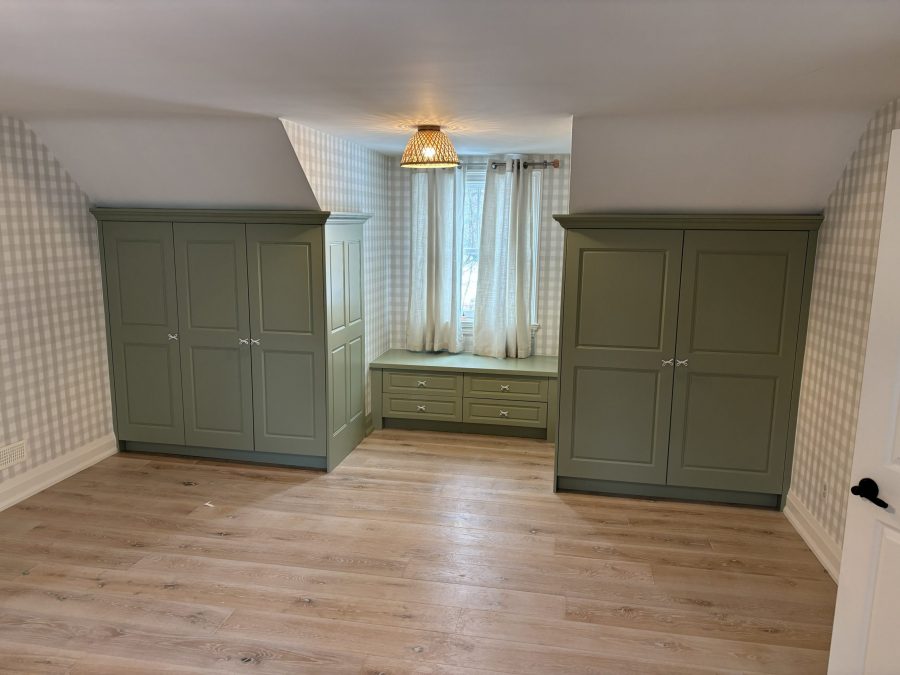 interior walls after wallpaper installation Preview Image 1