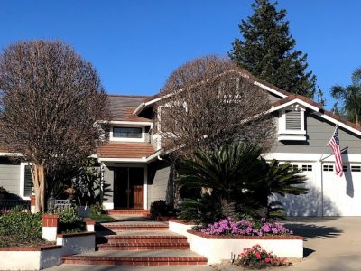 residential painting project in Yorba Linda, CA