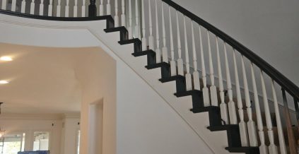 Beautiful Home Staircase Paint Update