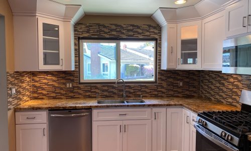 Completed Cabinet Painting Project