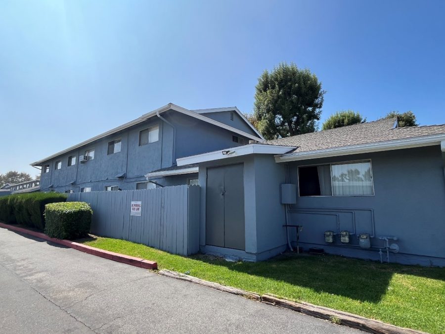 rear view of painted apartment building in Orange County, CA Preview Image 2