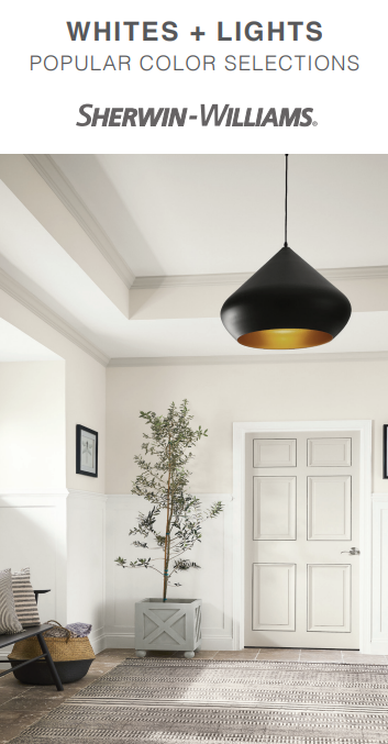 whites and lights popular colors in California