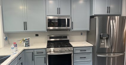 Kitchen Cabinet Painting in Tustin