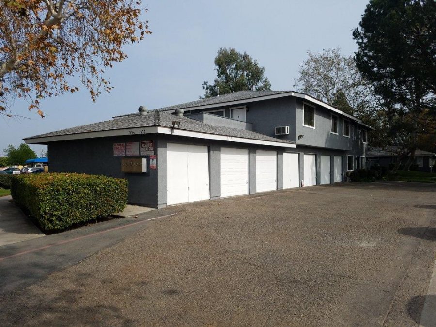 apartment building garages after painting Preview Image 1