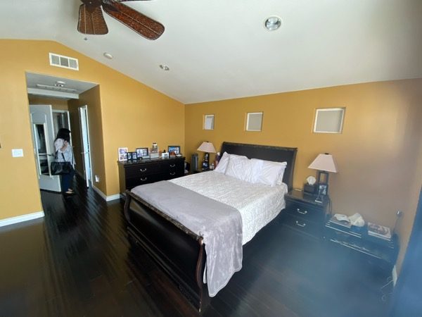 yellow walls in bedroom interior Preview Image 6