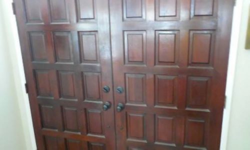 Door Staining