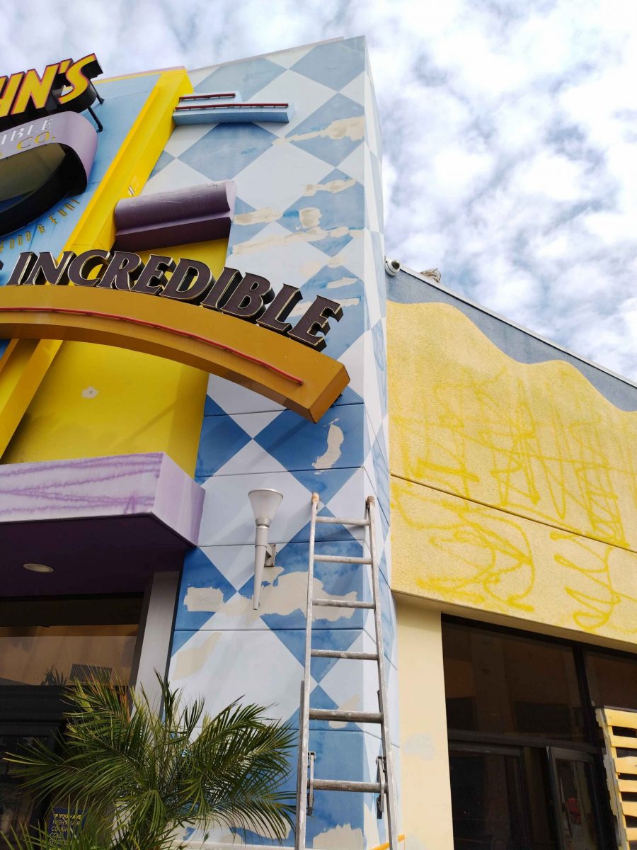 crew at work commercial exterior painting project Preview Image 5