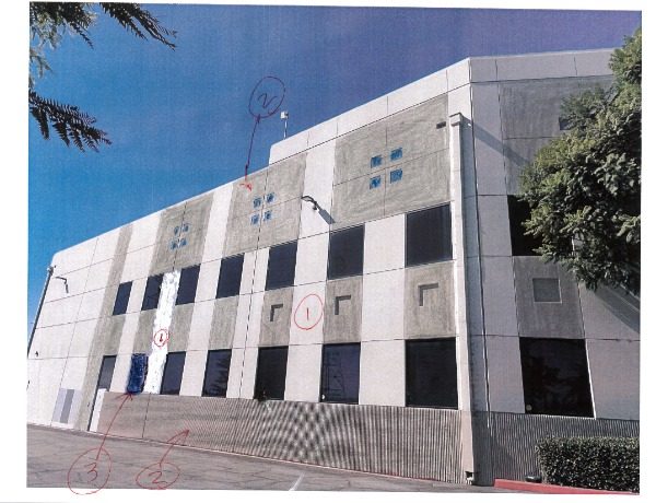 commercial warehouse exteriror before repaint Preview Image 11