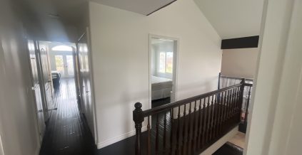 Full Interior Transformation in Sherwin Williams Pure White ...