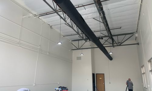 Warehouse Garage Painted