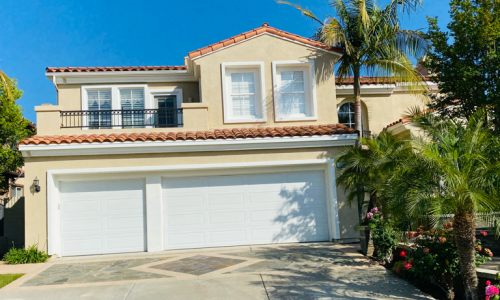 Yellow Stucco Exterior