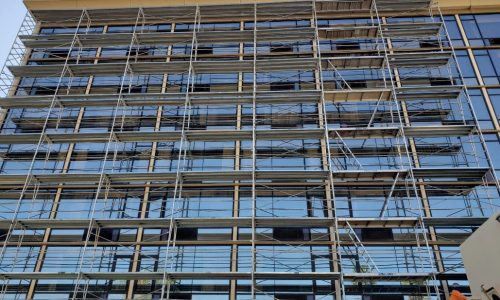 Scaffolding for Tall Buildings