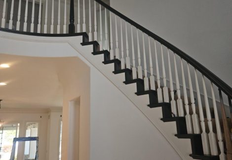 Beautiful Home Staircase Paint Update