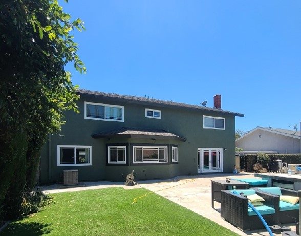 corner view of house after painting exterior Preview Image 2