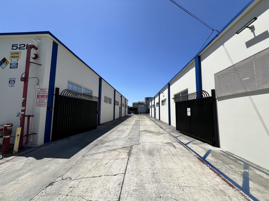 rear view of industrial buildings Preview Image 1