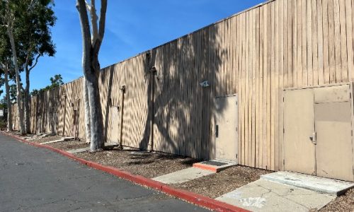 Utility Doors Losing Their Finish