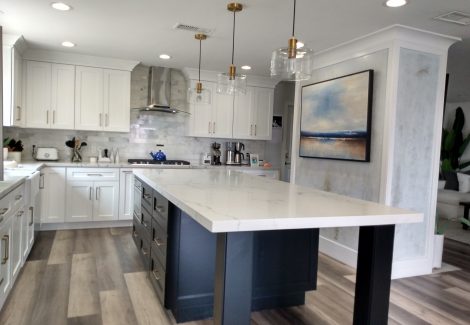 After Restoration project - cabinets in dana point