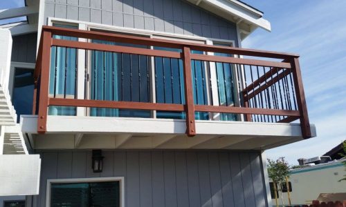 Bannister & Railing Staining