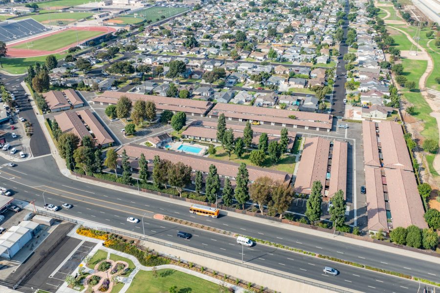 arial view of apartment complex Preview Image 6