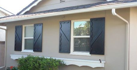 Painting Shutters & Trim