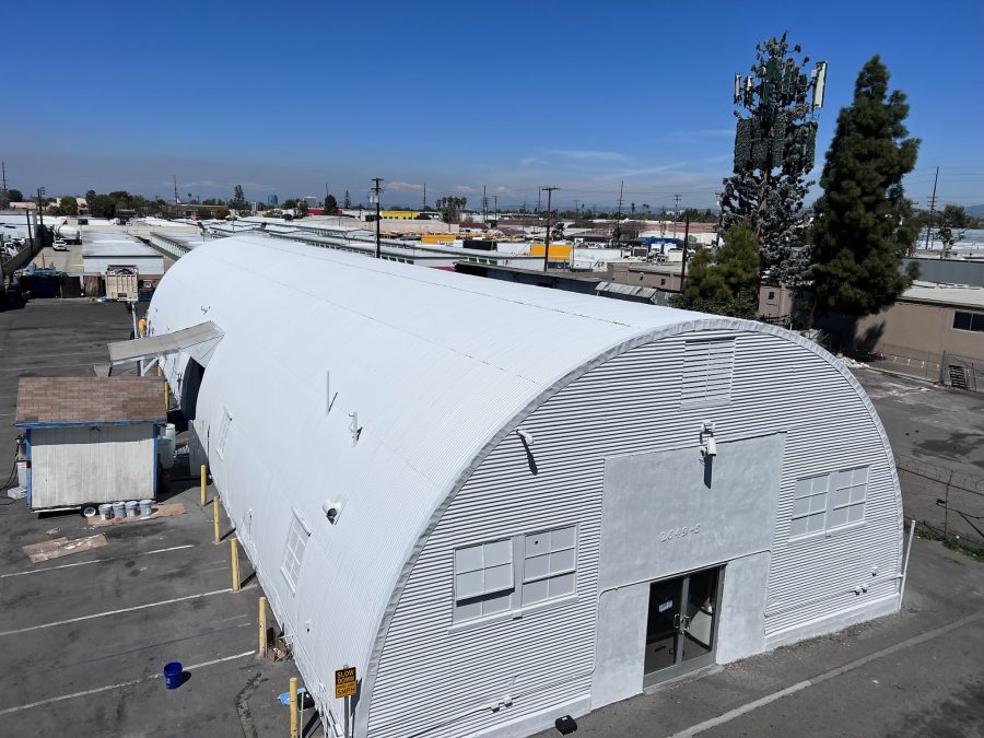 industrial building exterior after painting Preview Image 1