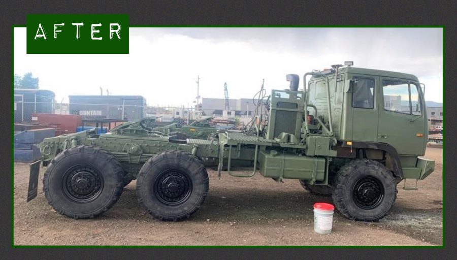 Camo Truck Painting Preview Image 3