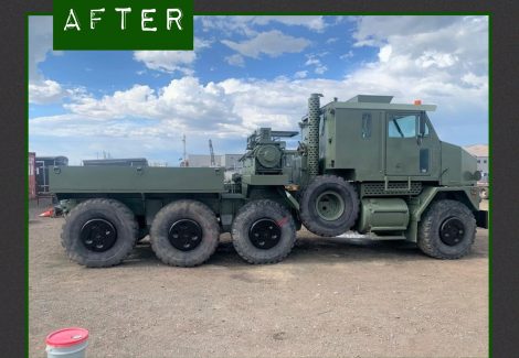 After Truck Painting