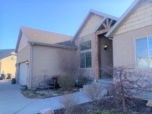 Before residential side view photo