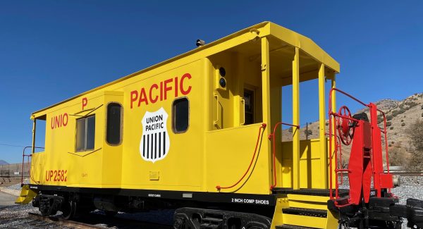 Caboose Train Painting in Morgan, UT