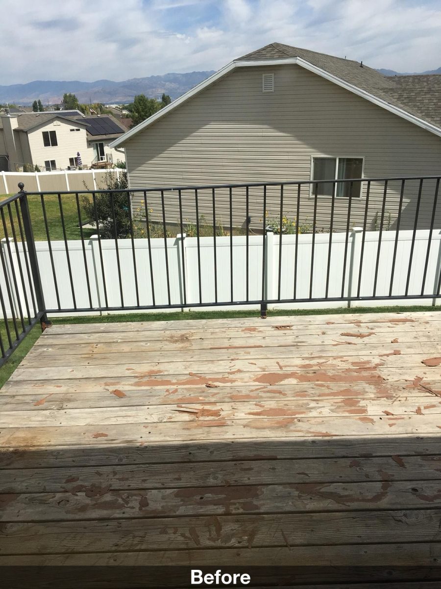 Deck before renovations Preview Image 1