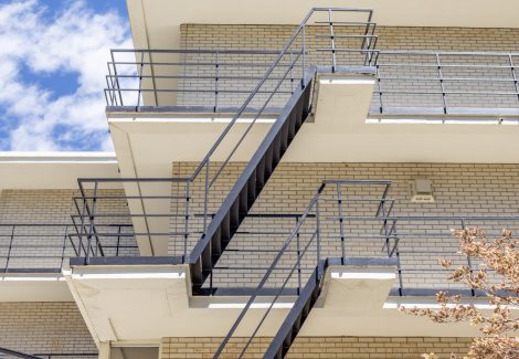 Condominium Railing and Staircase Painting